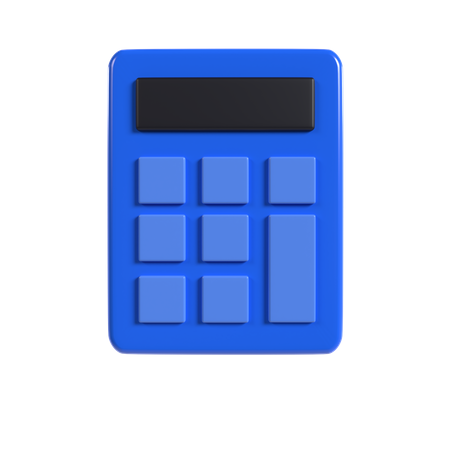 blue calculator